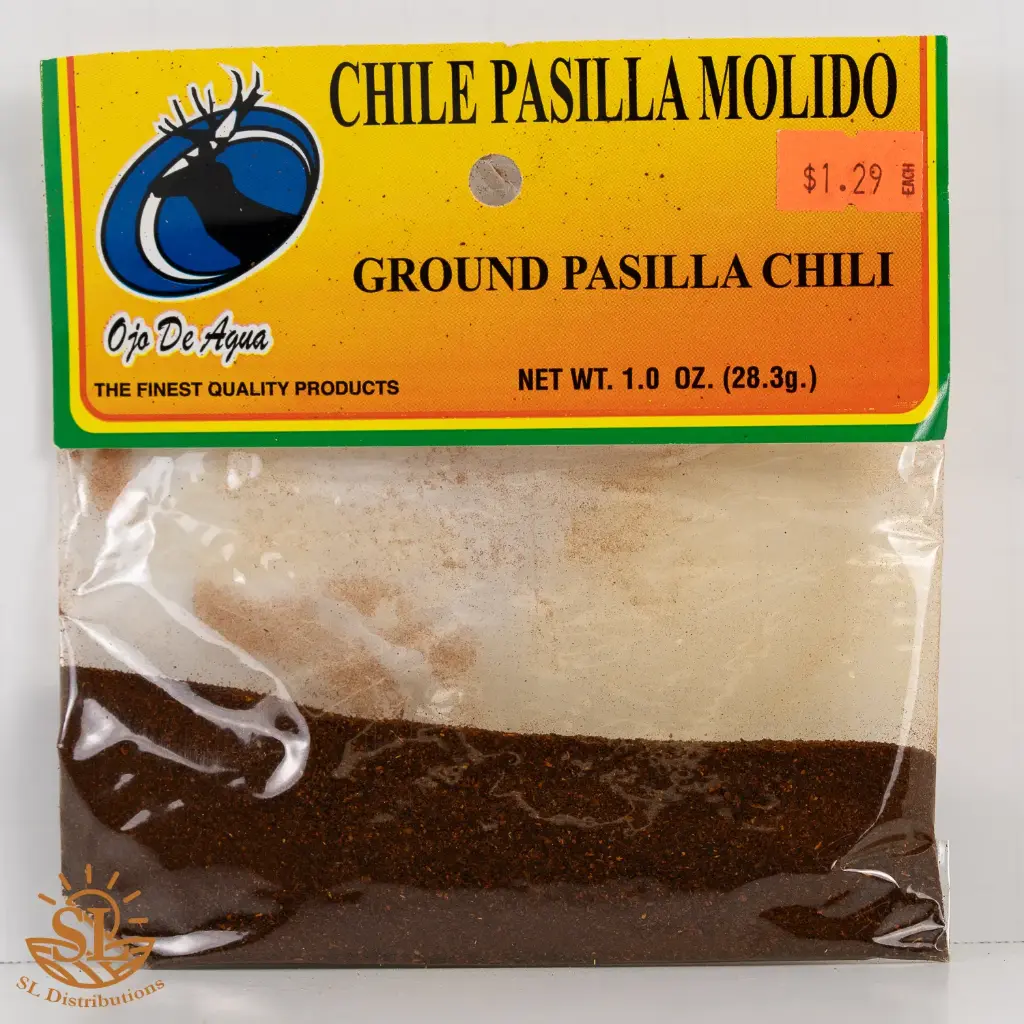 [CS60015,80018] Chile pasilla molido 12cnt/ 1 oz