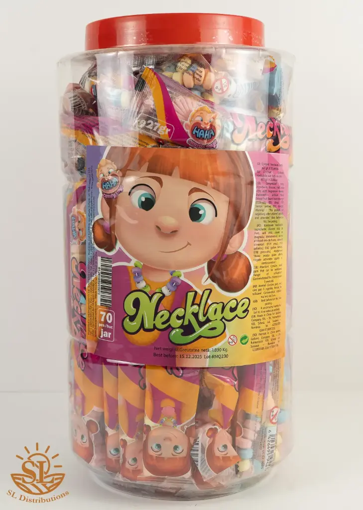 Haha necklace medallion 6 jars/ 70pc