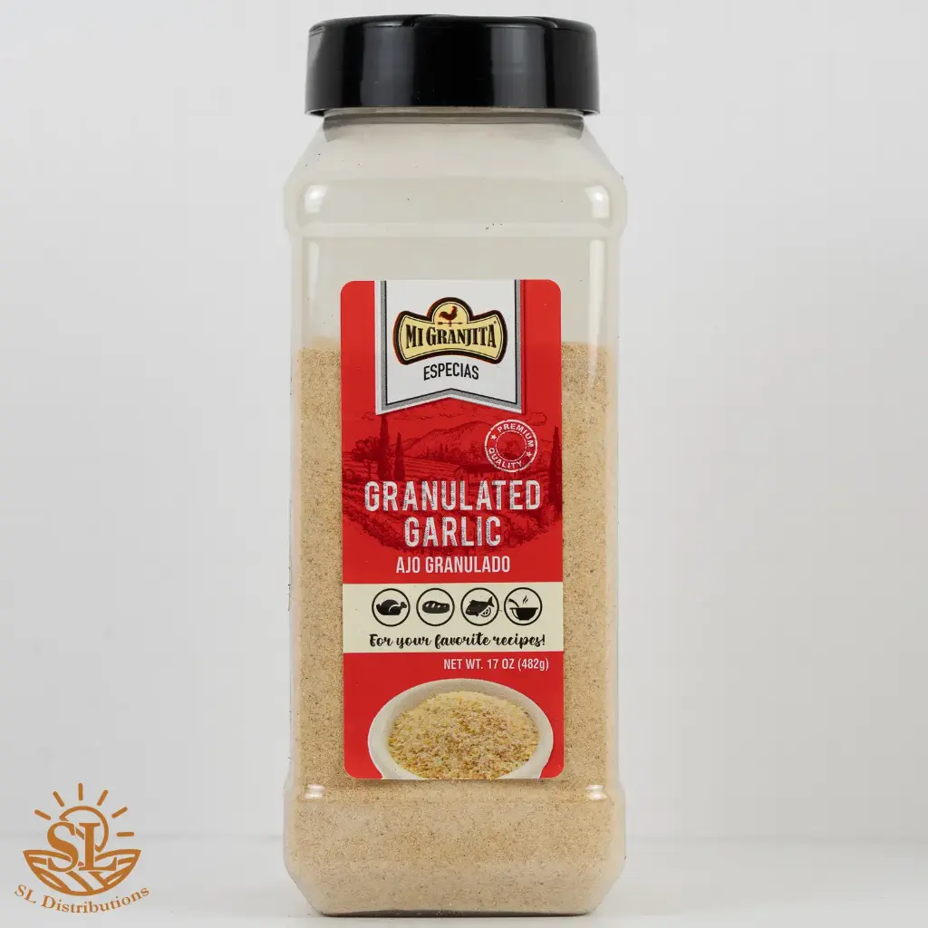 MG Granulated garlic 12pk/ 17 oz