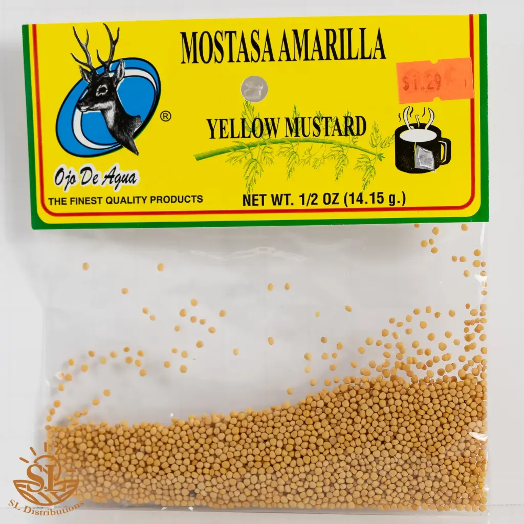 Mostasa amarilla 0.50 oz 12 cnt