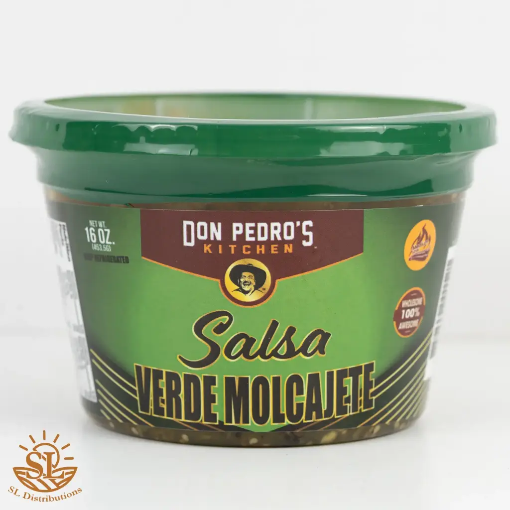 [CS10000,10017] Salsa de molcajete verde 12/16 oz.