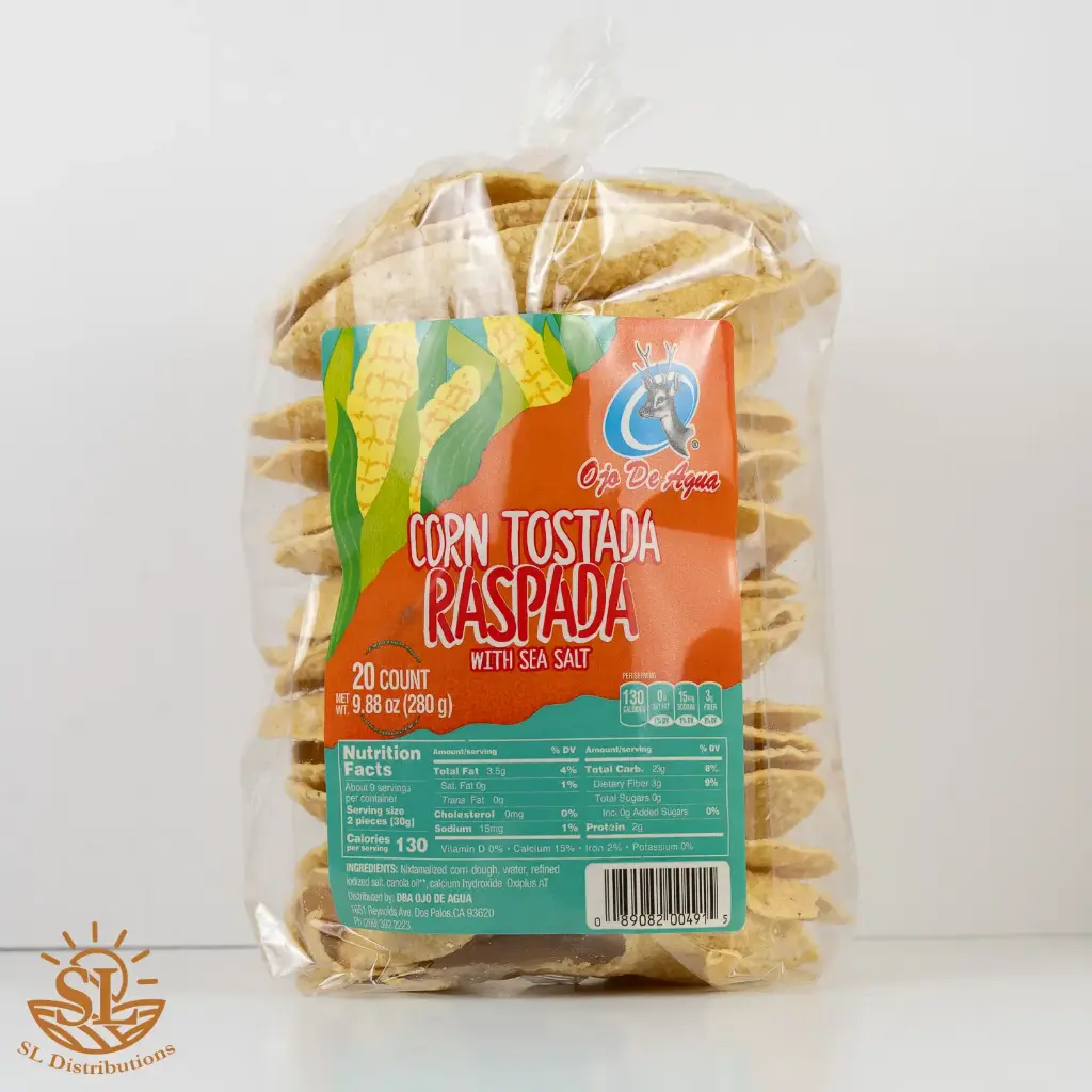 Tostada Raspada 12pk/ 9.88 oz