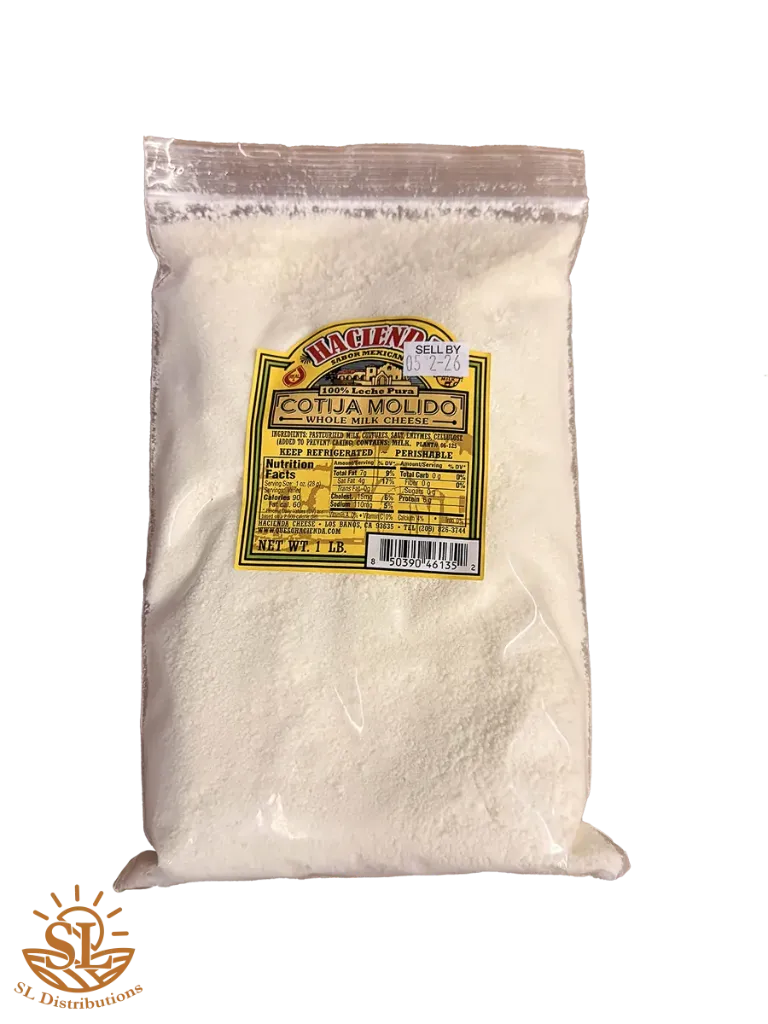 [SL10001-2] Queso Molido Hacienda 1 lb/bag