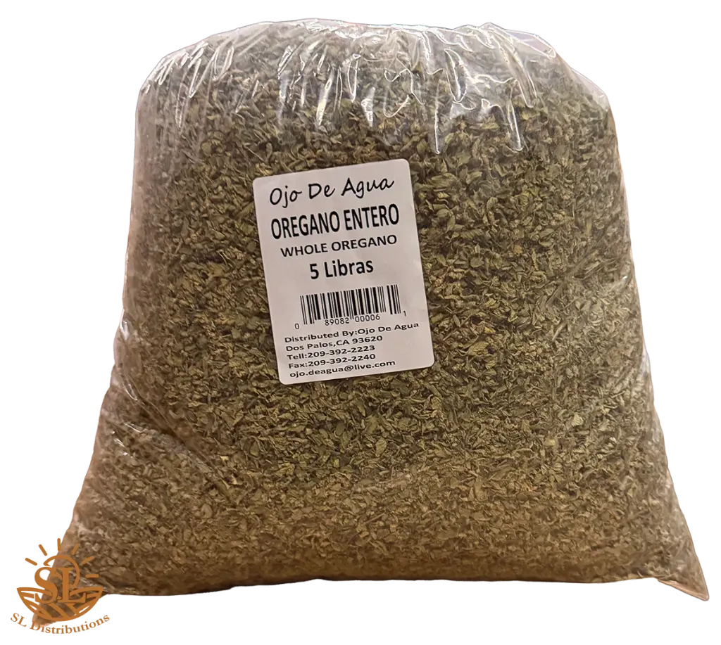 Oregano Entero 5 LB