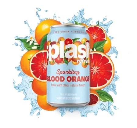 [CS 30001-003] Sparkling Naranja Water 24/12 fl oz Case